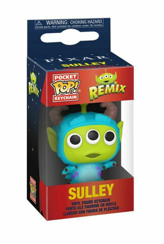 Porte-cles Funko Pop! - Pixar - Alien En Sulley